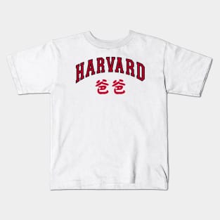 Harvard Dad (Chinese) Kids T-Shirt